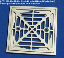 Load image into Gallery viewer, ClearPath Shower System 4' Drain Base And Drain Grate Kit