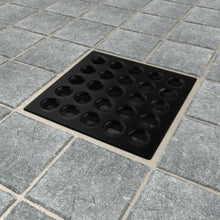 Load image into Gallery viewer, Ebbe E4411 Matte Black Square Shower Drain