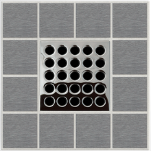 Load image into Gallery viewer, Ebbe E4401 Polished Chrome Square Shower Drain