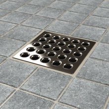 Load image into Gallery viewer, Ebbe E4409 Polished Nickel Square Shower Drain