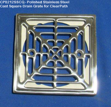 Load image into Gallery viewer, ClearPath Shower System 4&#39; Drain Base And Drain Grate Kit
