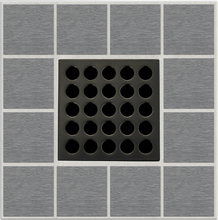 Load image into Gallery viewer, Ebbe E4407 Oil Rubbed Bronze Square Shower Drain
