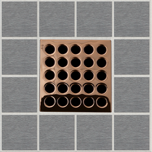 Load image into Gallery viewer, Ebbe E4406 Polished Copper Square Shower Drain
