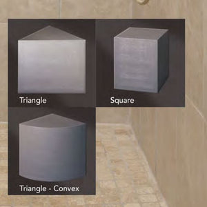 PreFormed Square Shower Seat 12" x 12"